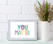 This charming kid's affirmation printable is an empowering and adorable addition to any playroom, classroom, or kid's room. Diversity, equality, and inclusion are important matters.