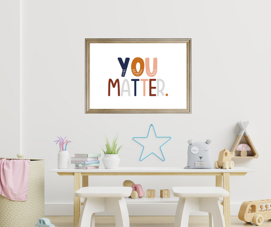 This charming kid's affirmation printable is an empowering and adorable addition to any playroom, classroom, or kid's room. Diversity, equality, and inclusion are important matters.